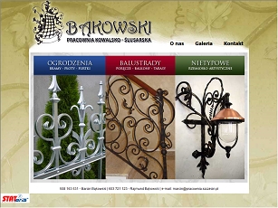 Balustrady w Szczecinie z pracownią kowalską Bąkowski